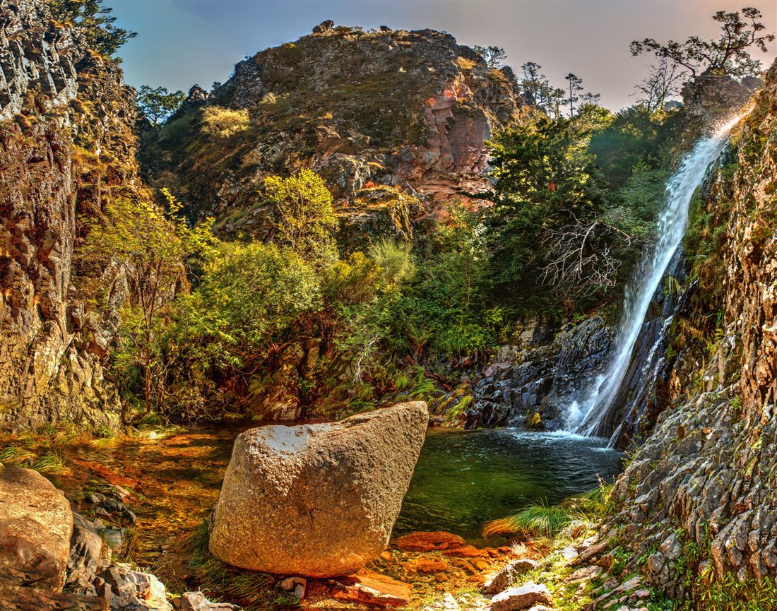 Poço do Inferno, cascata na Serra da Estrela